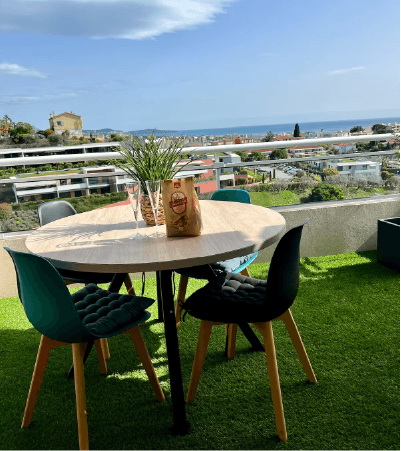 Appartement vue mer avec garage
